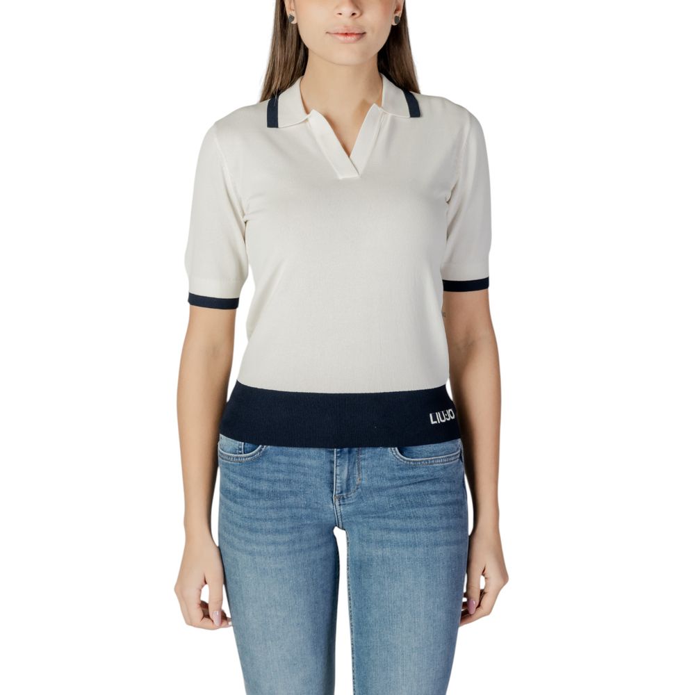 White Viscose Tops & T-Shirt