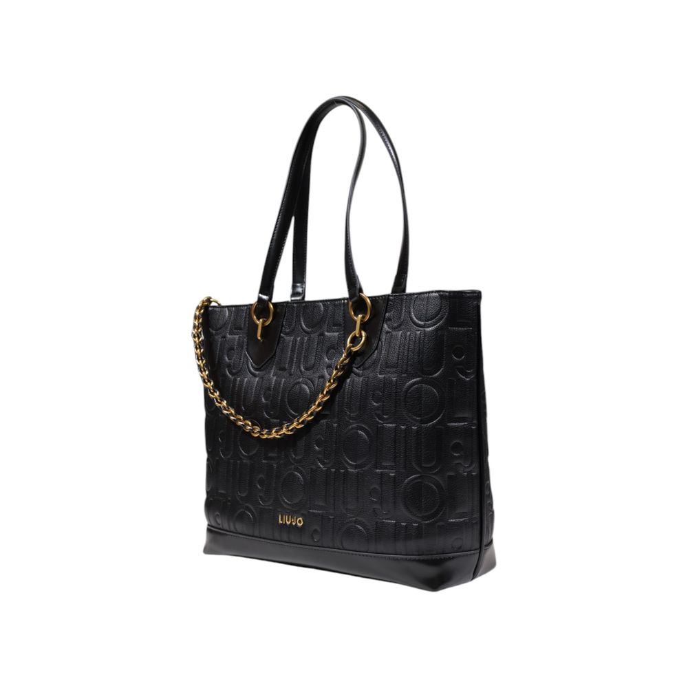 Black Polyethylene Handbag