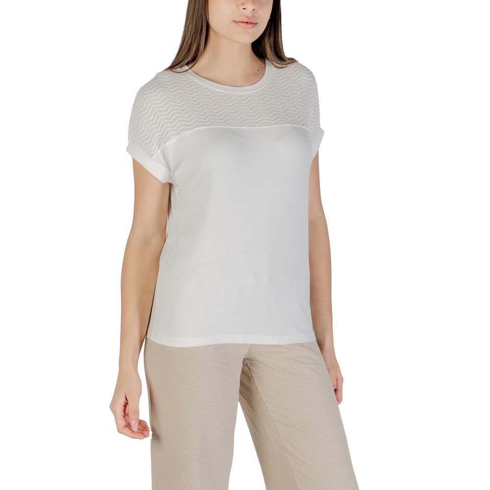 White Viscose Tops & T-Shirt