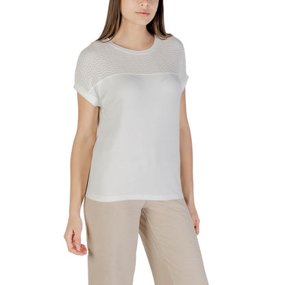 White Viscose Tops & T-Shirt