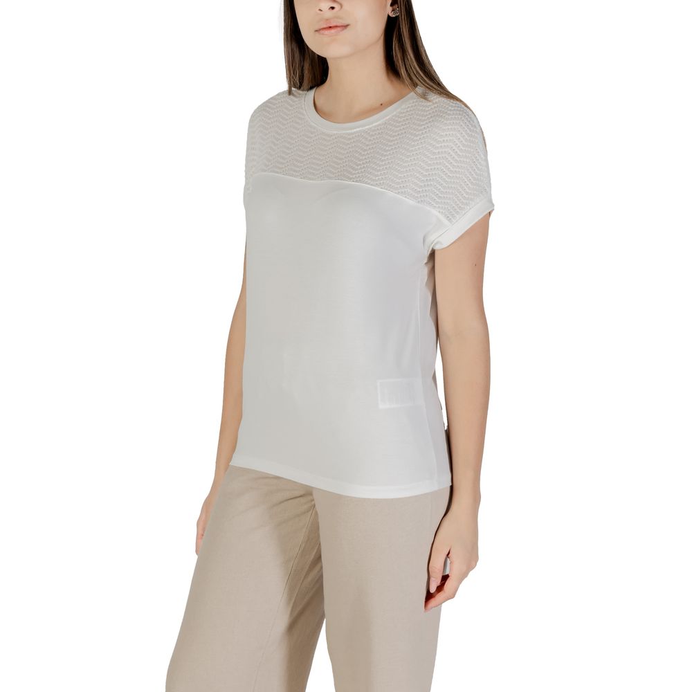 White Viscose Tops & T-Shirt