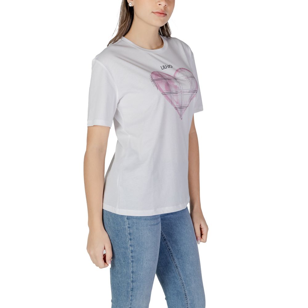 White Cotton Tops & T-Shirt