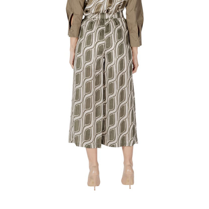 Green Ramie Jeans & Pant