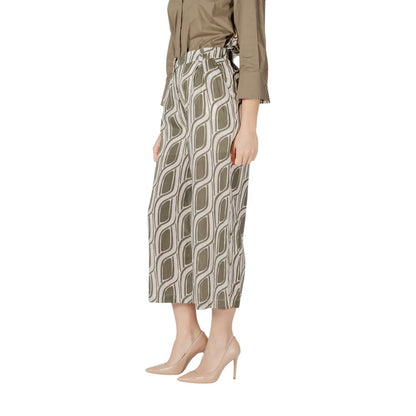 Green Ramie Jeans & Pant