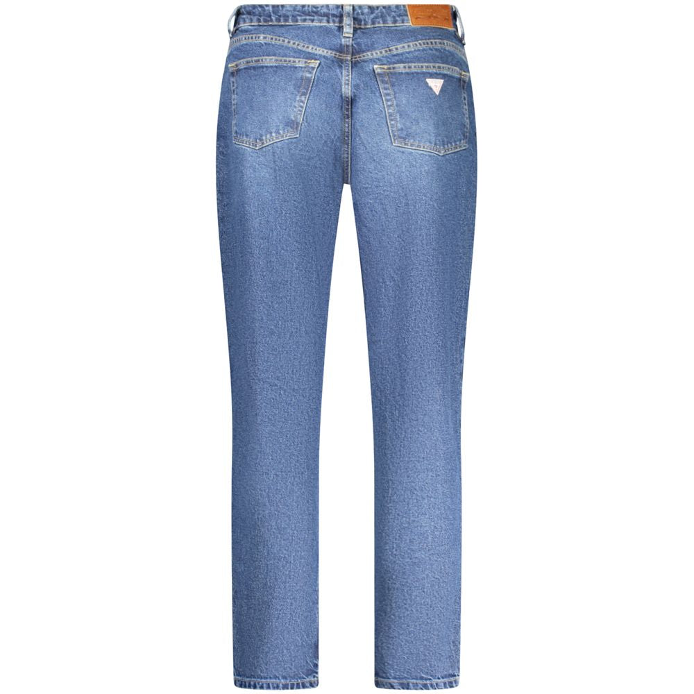 Blue Cotton Jeans & Pant