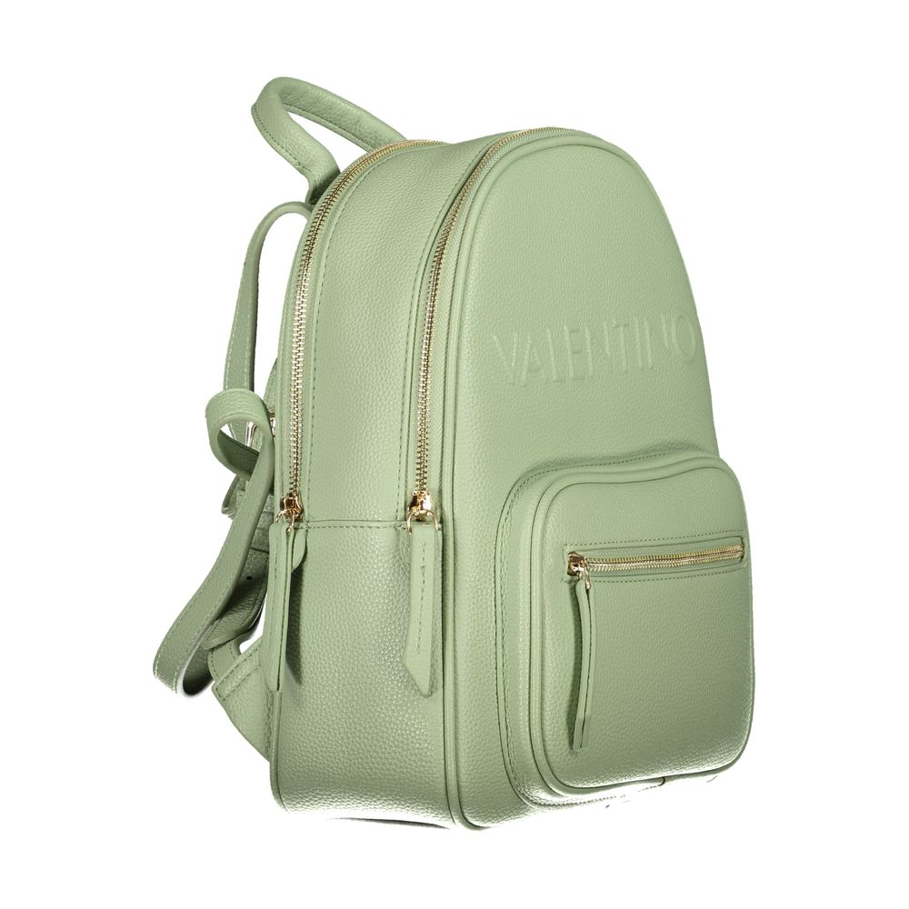 Green Polyethylene Backpack