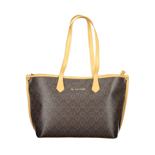 Brown Polyethylene Handbag