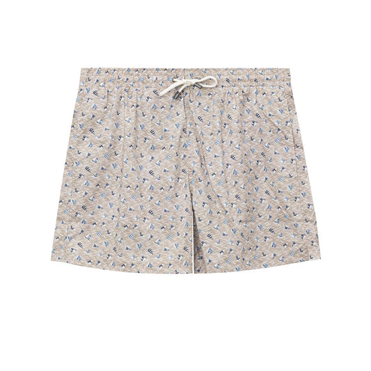 Beige Polyester Swimwear