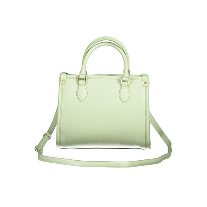 Green Polyethylene Women Handbag