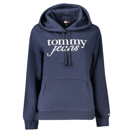 Blue Cotton Women Sweater