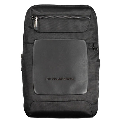 Black Recycled Polyethylene Men Shoulder Bag