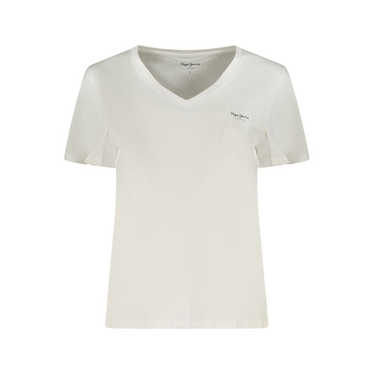 White Cotton Tops & T-Shirt