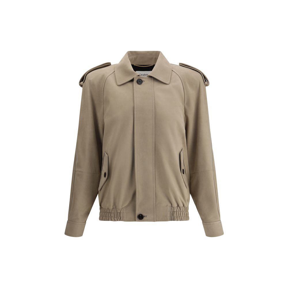 Suede bomber Jacket