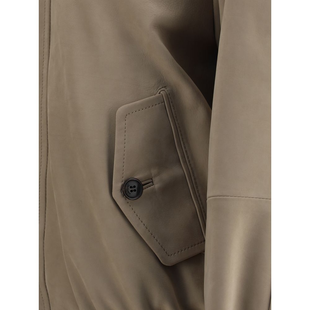 Suede bomber Jacket