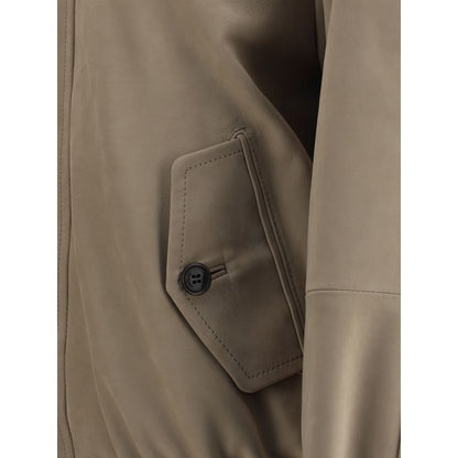 Suede bomber Jacket