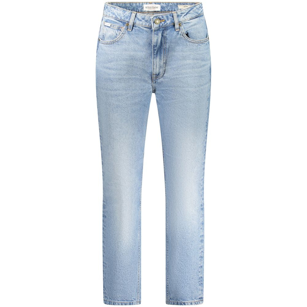 Light Blue Cotton Jeans & Pant