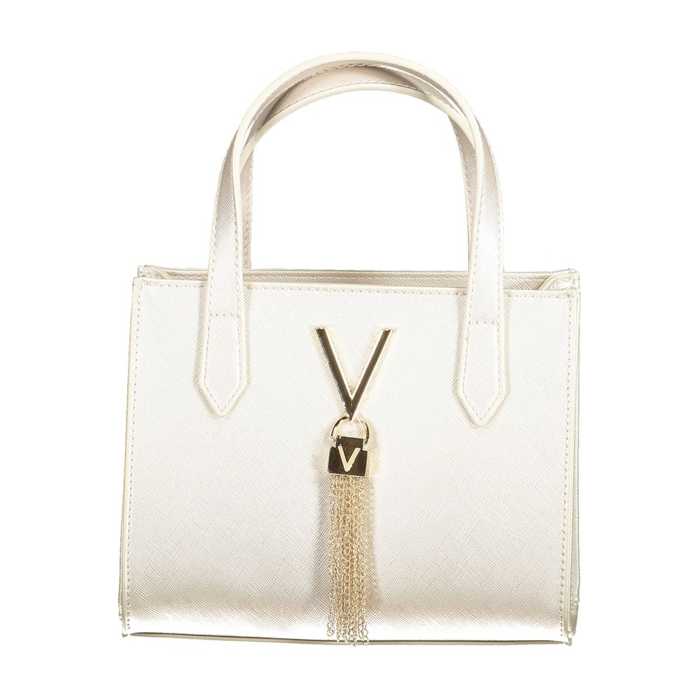 Gray Polyethylene Women Handbag