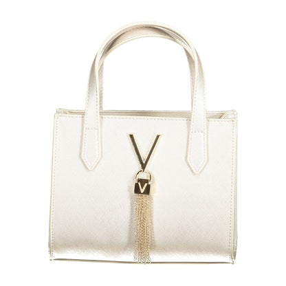 Gray Polyethylene Women Handbag