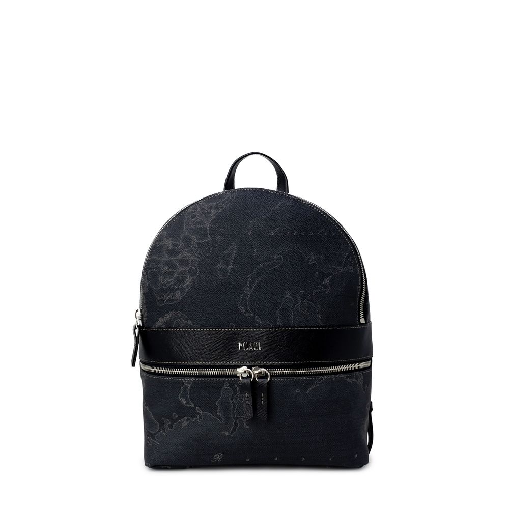 Black Leather Backpack