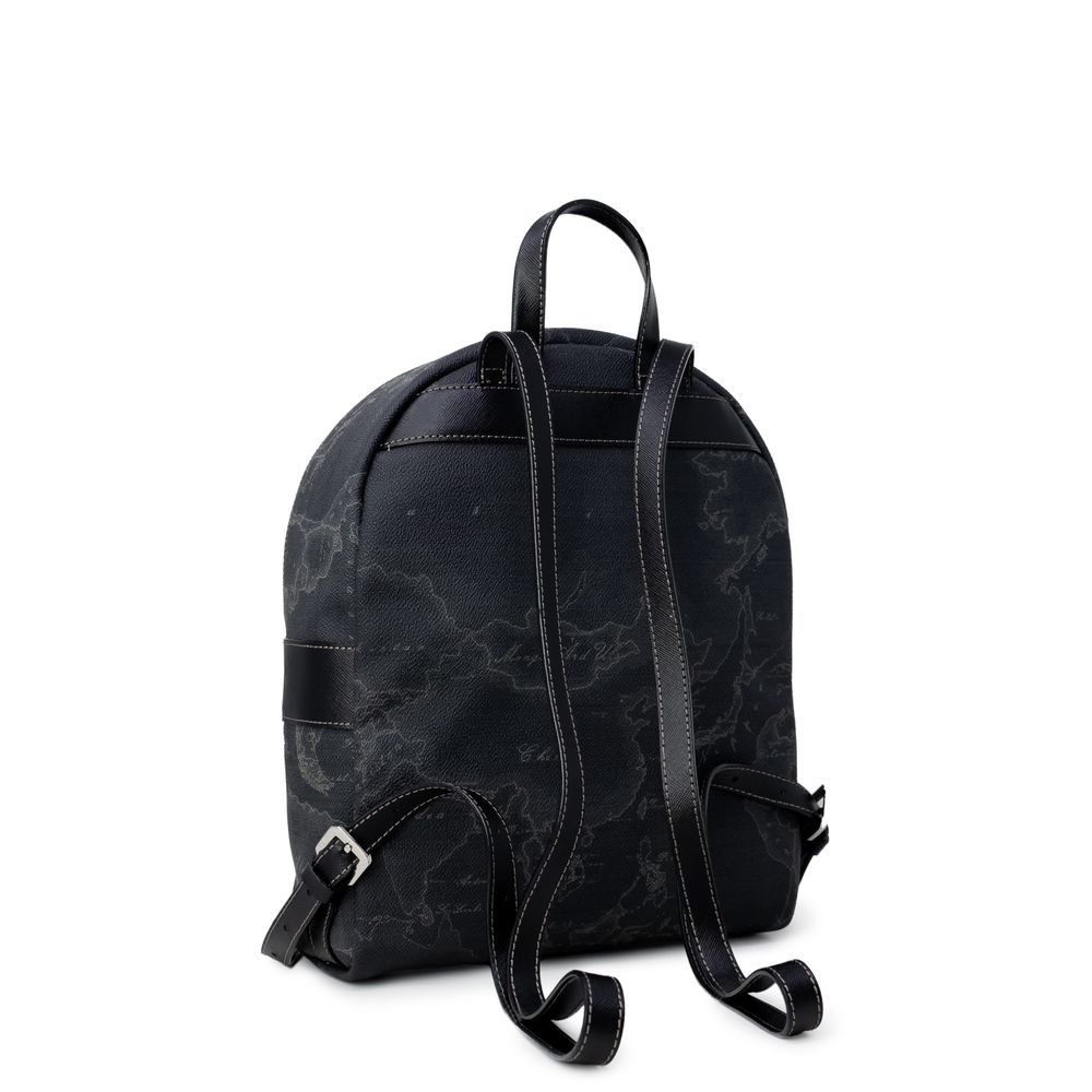 Black Leather Backpack