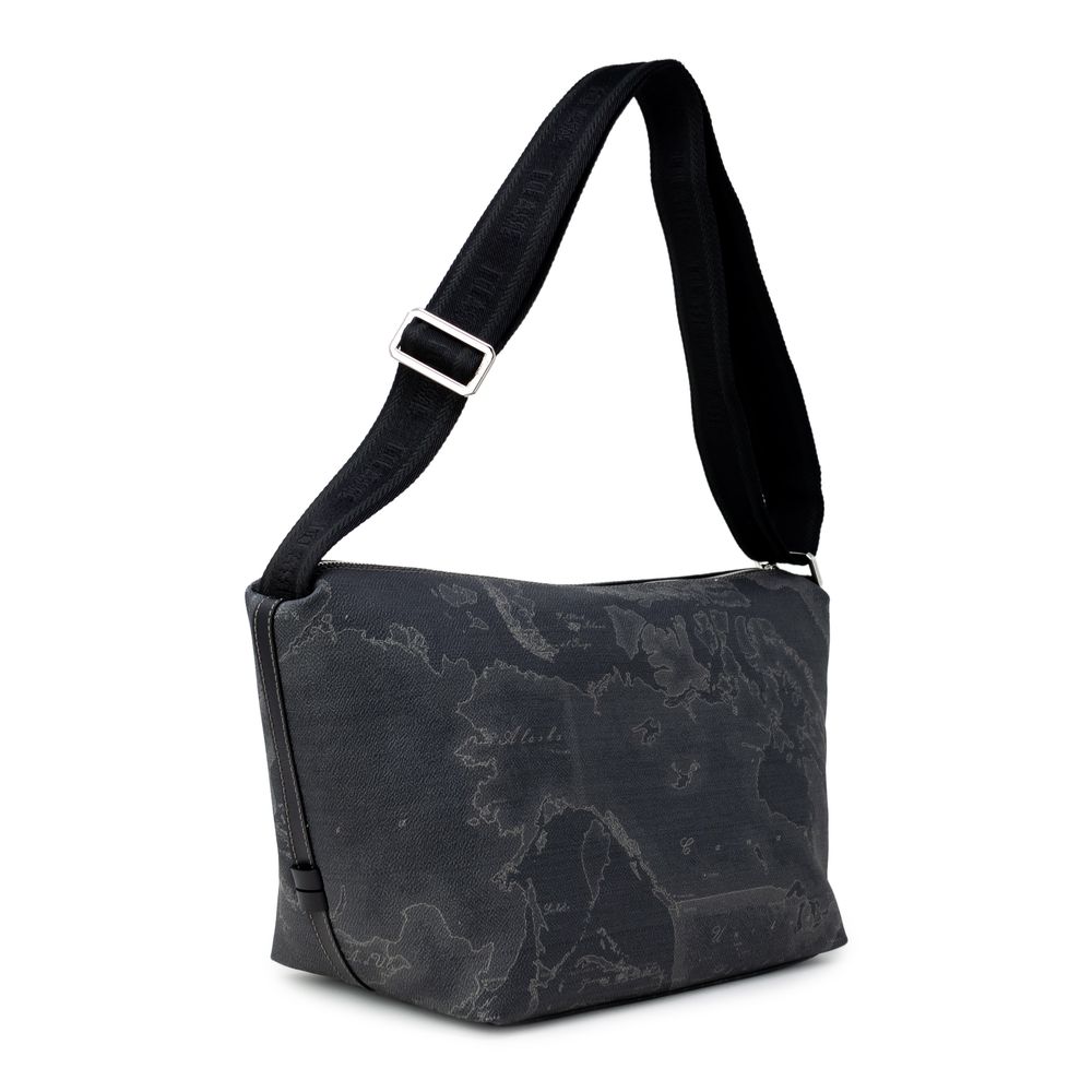 Black Polyester Handbag