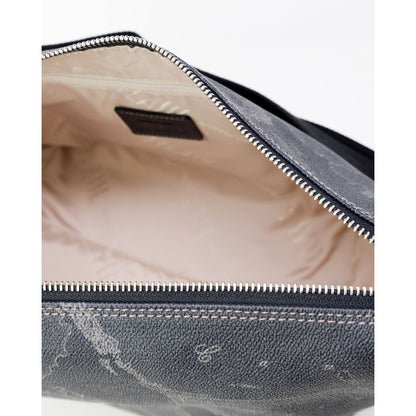 Black Polyester Handbag