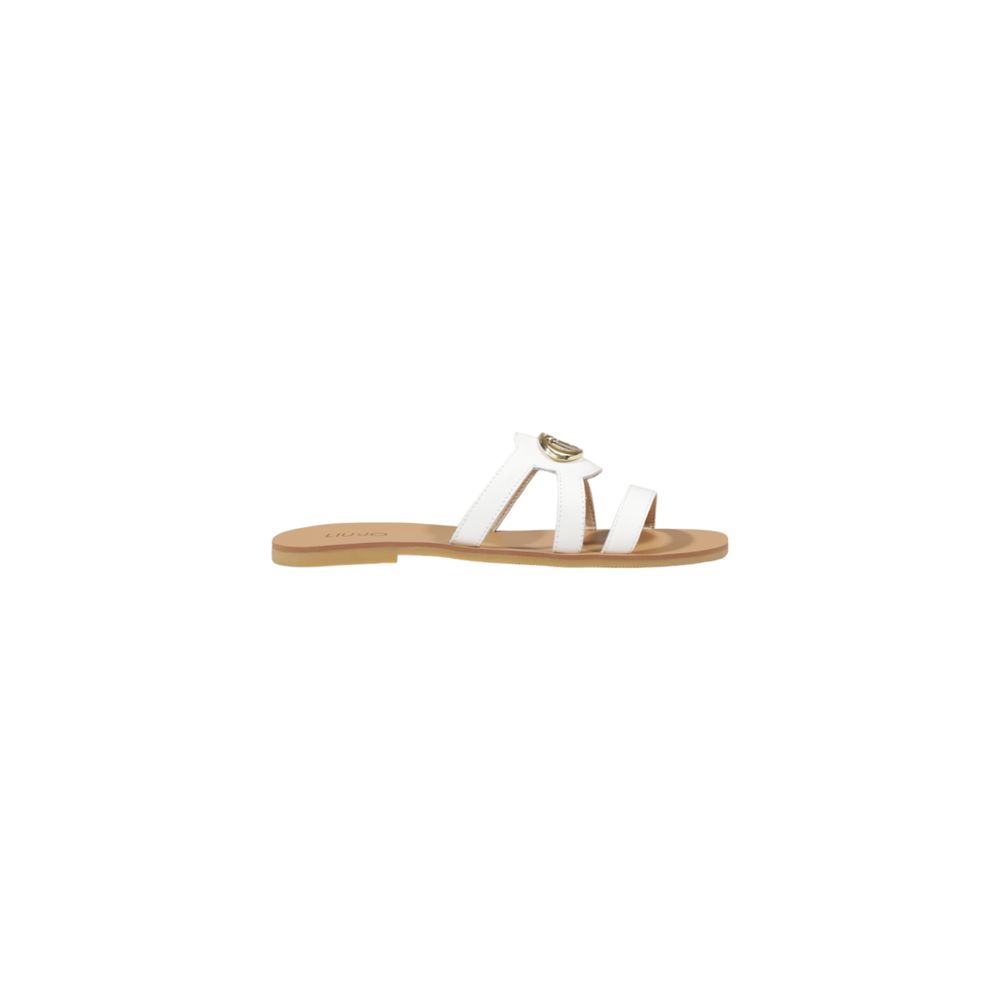 Cream Leather Sandal