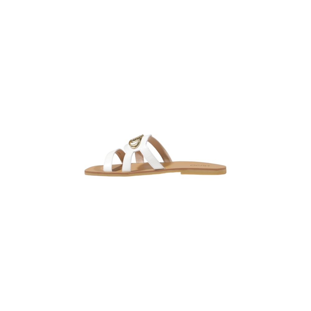 Cream Leather Sandal
