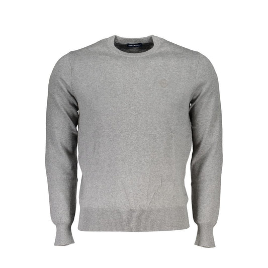Gray Cashmere Men Sweater