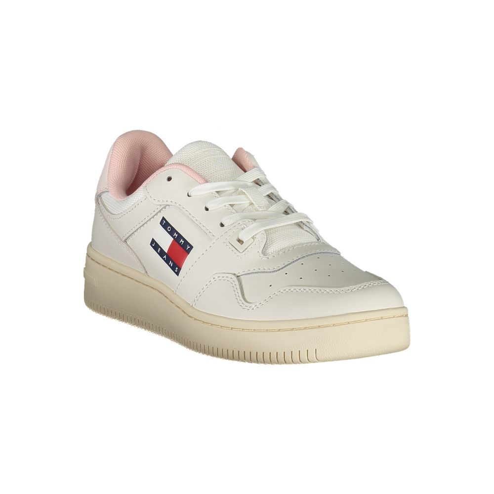 White Leather Women Sneaker