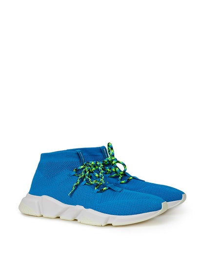 Exquisite blaue Baumwoll-Sneaker für Herren