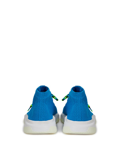 Exquisite blaue Baumwoll-Sneaker für Herren
