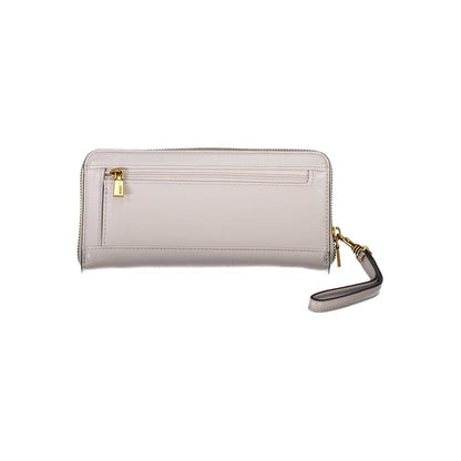 Gray Polyethylene Women Wallet