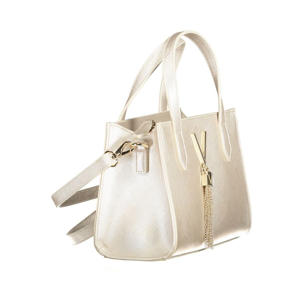 Gray Polyethylene Women Handbag