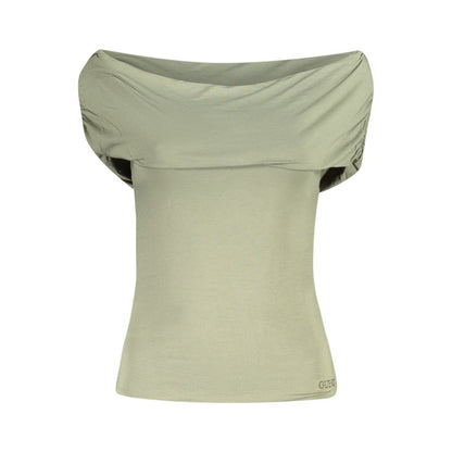 Green Modal Tops & T-Shirt