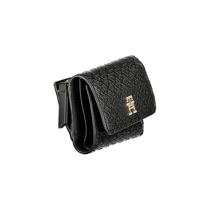 Black Polyethylene Women Wallet