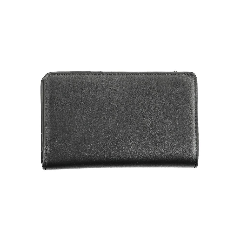 Black Polyethylene Women Wallet