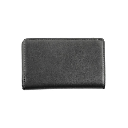 Black Polyethylene Women Wallet