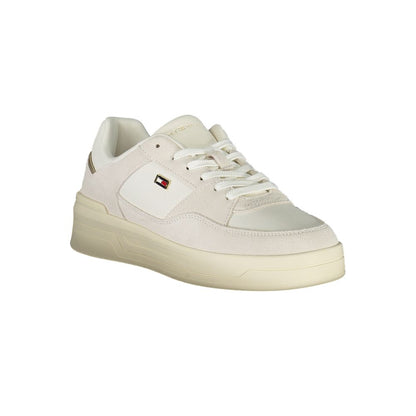 White Leather Women Sneaker