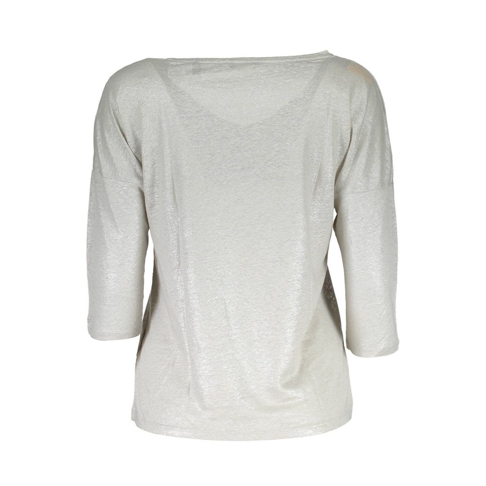 Gray Linen Women Sweater