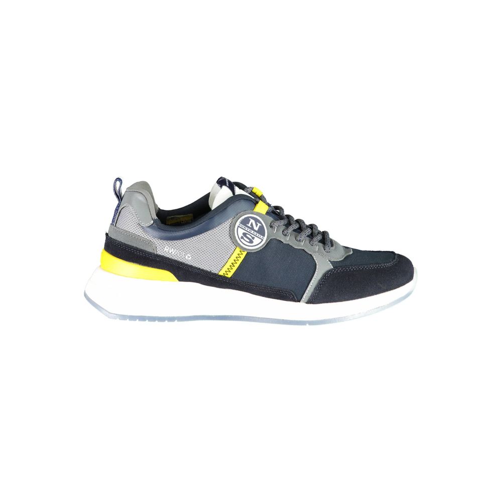 Blue Synthetic Men Sneaker