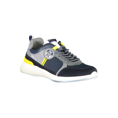 Blue Synthetic Men Sneaker