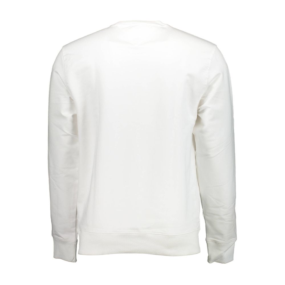 White Cotton Men Sweater