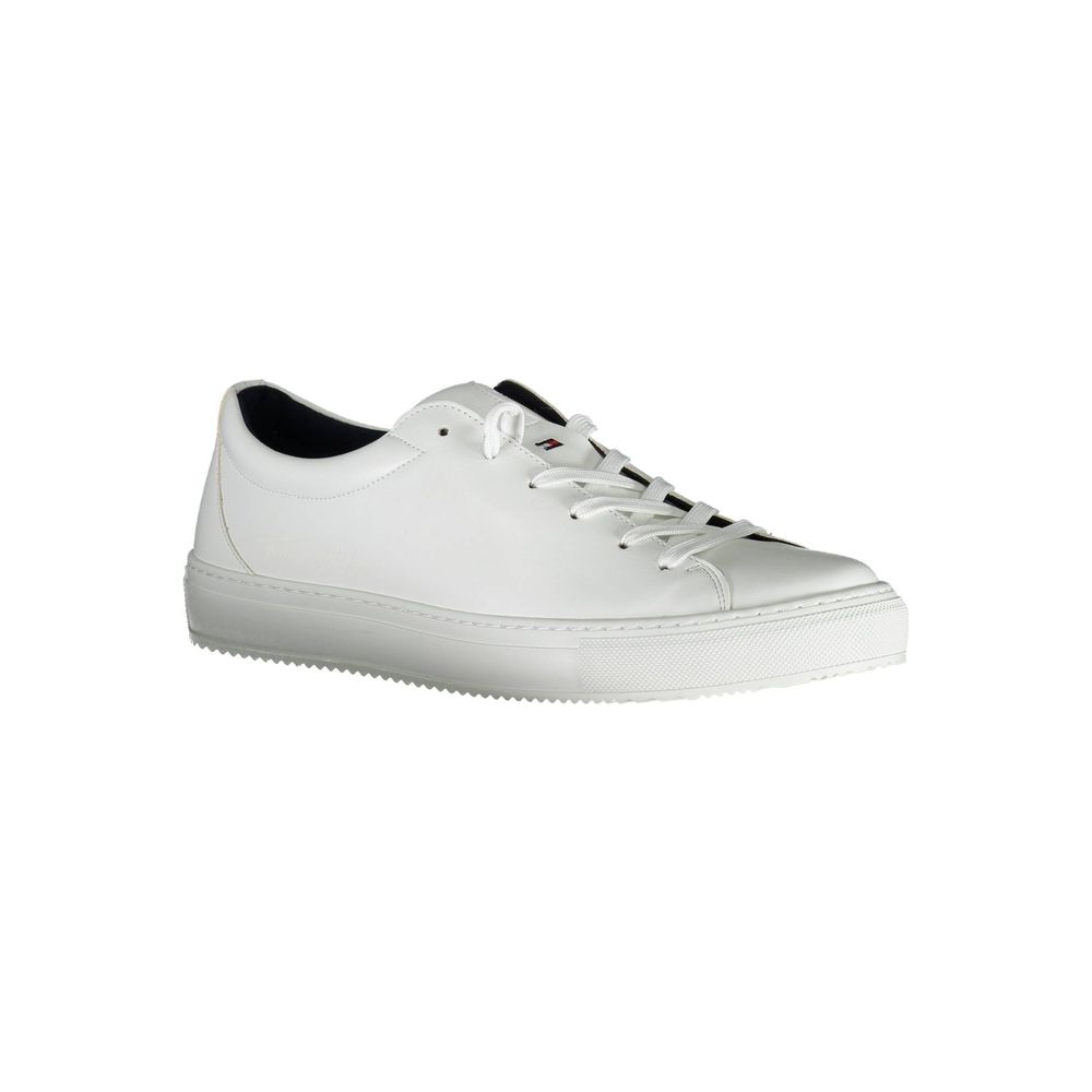 White Synthetic Men Sneaker
