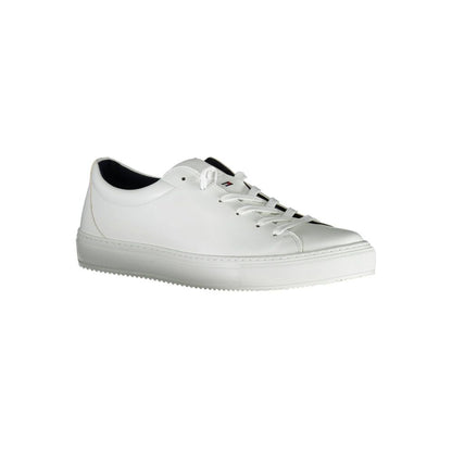 White Synthetic Men Sneaker