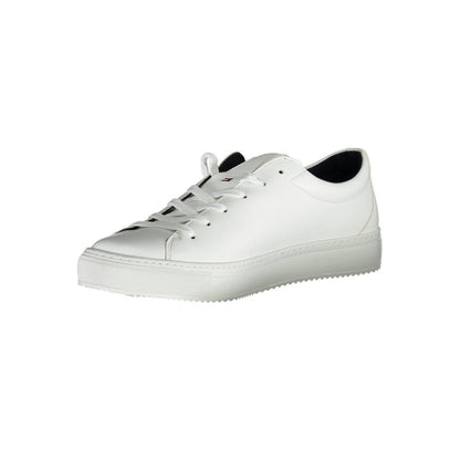 White Synthetic Men Sneaker