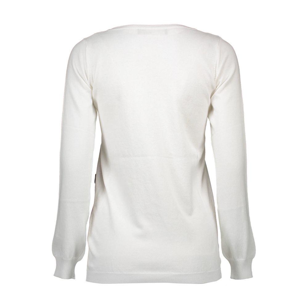 White Other Fibres Women Sweater
