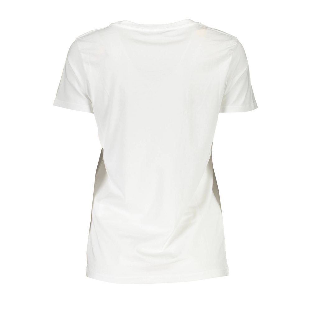 White Cotton Women Top
