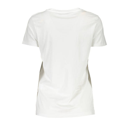 White Cotton Women Top