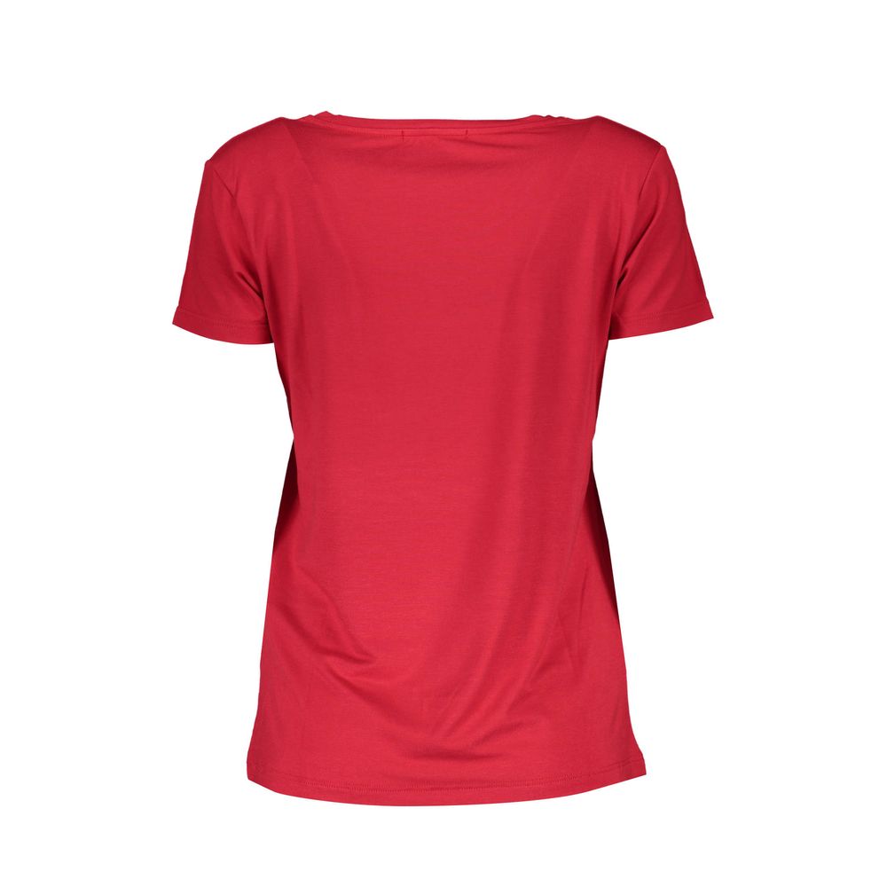 Red Viscose Women Top